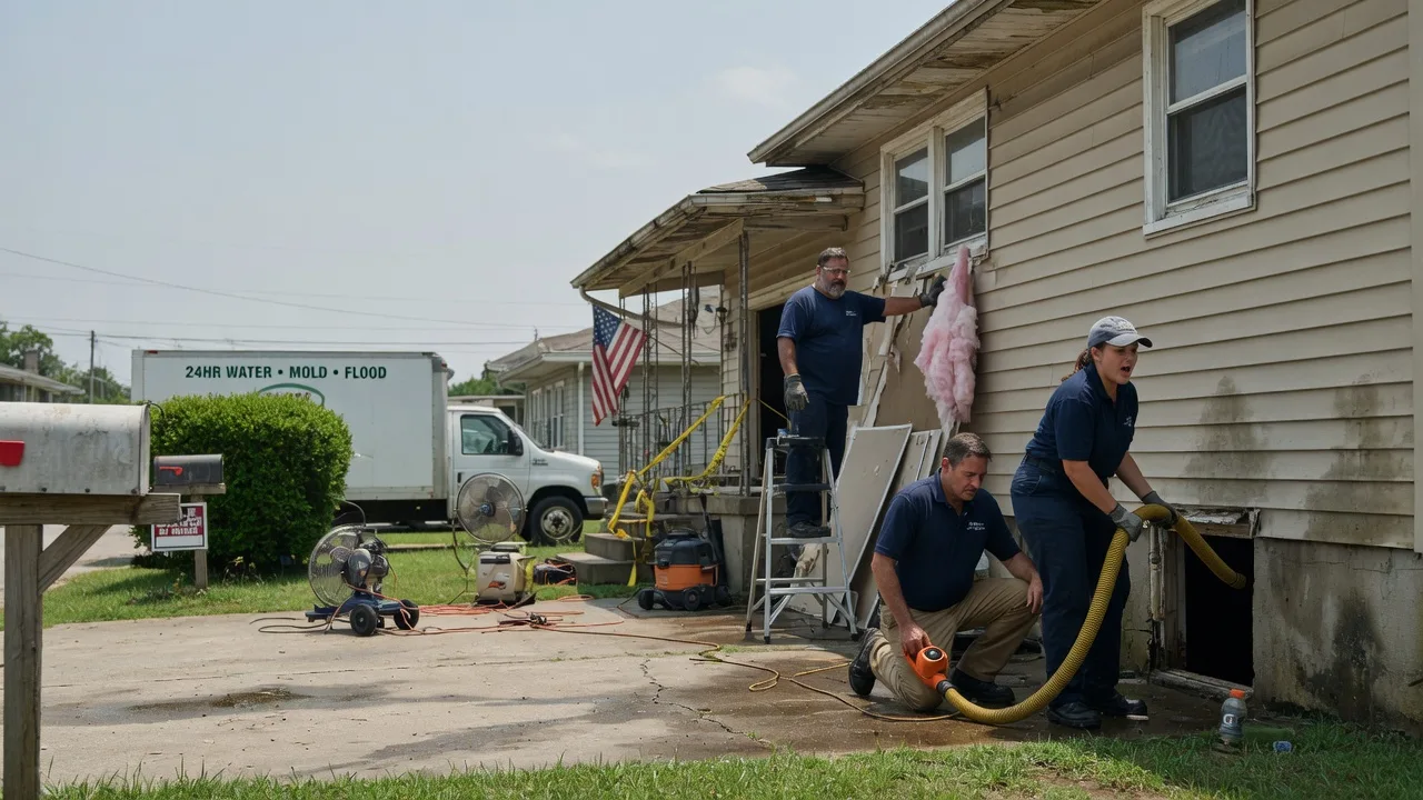 Water Damage Repair in Edna, KS near me
